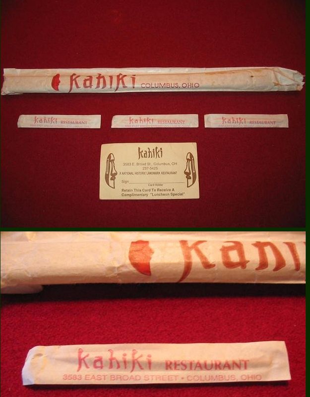Kahiki chopsticks