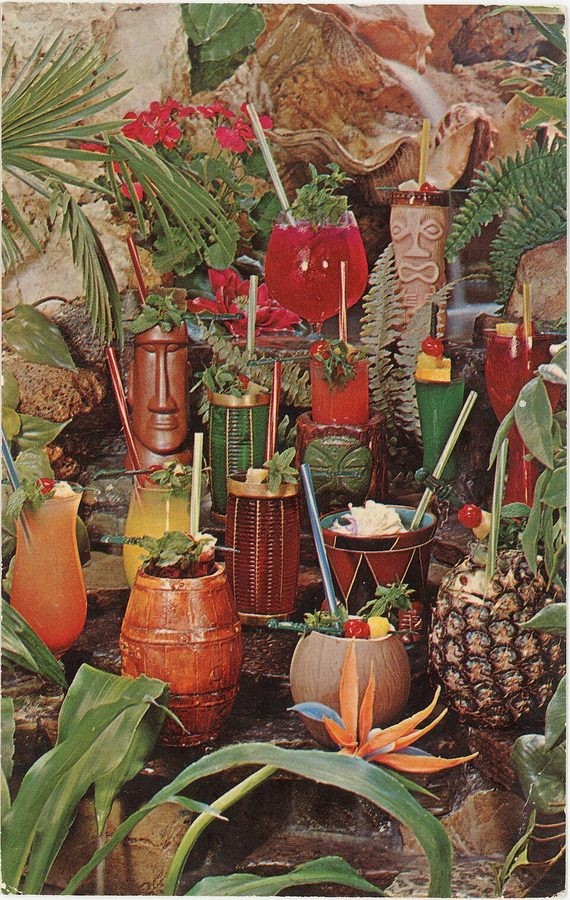 Cocktail postcard
